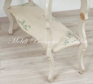 OC287 Consol Laccata Decori Legno Massello 10